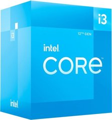 ЦПУ Intel Core i3-12100 4C/8T 3.3GHz 12Mb LGA1700 60W Box