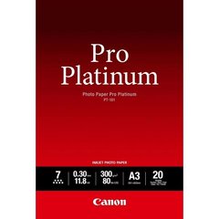 Папiр Canon A3 Pro Platinum Photo Paper PT-101, 20 арк. 2768B017 фото