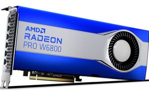 AMD анонсировала графические процессоры Radeon PRO W6000 для рабочих станций фото