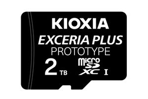 Kioxia розробив прототип картки пам’яті microSDXC ємністю 2 ТБ