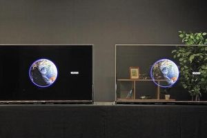 Panasonic начнет продажи прозрачного OLED-дисплея с диагональю 55 дюймов фото