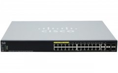 Комутатор Cisco SG550X-24MP 24-Port Gigabit PoE Stackable Managed Switch 
SG550X-24MP-K9-EU фото