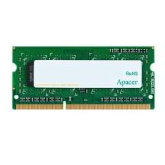 Пам'ять до ноутбука Apacer DDR3 1600 8GB 1.35/1.5V SO-DIMM