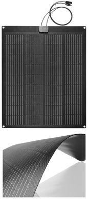 Портативное зарядное устройство солнечная панель Neo Tools, 100Вт, полугибкая структура, 850x710x2.8 мм, IP67, 2.5кг 90-143 фото