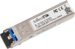 Трансивер MikroTik S-31DLC20D SFP, 1x1000BaseLX, SM, 10км S-31DLC20D photo
