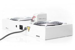 Панель вентиляторов DIGITUS 19" Roof Wall Mount, 2 fans, thermostat, RAL 7035 DN-19FAN-2-WM-T фото