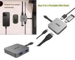 Док-станция Acer 4 in1, HDMI, 2xUSB3.2, USB-C HP.DSCAB.014 photo