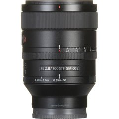 Об'єктив Sony 100mm, f/2.8 STF GM OSS для камер NEX FF SEL100F28GM.SYX фото