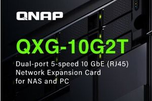 QNAP випустила нову двопортову мережну карту розширення QXG-10G2T 10 GbE фото