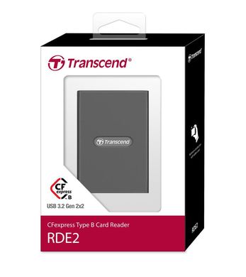 Кардридер Transcend USB 3.2 Gen 2x2 Type-C CFexpress Type B TS-RDE2 photo