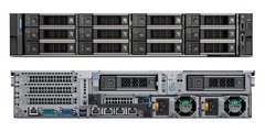 Сервер Dell EMC R740xd 18LFF, no CPU, no RAM, no HDD, H730P, 2x10GbE BASE-T, iDRAC9Ent, 2x750W RPS, 3Yr, Rck