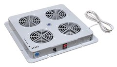 Блок вентиляторов в крышу шкафа PWD-4W, DP200A, RAL7035 с термостатом, 230В WN-0200-06-04-011 фото