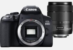 Цифр. фотокамера дзеркальна Canon EOS 850D kit 18-135 IS nano USM Black 3925C021 фото