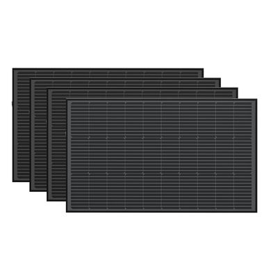 Набір сонячних панелей EcoFlow 4*100 Solar Panel Стаціонарні EFSolar4*100W photo