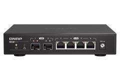 Комутатор QNAP 2x10GbE SFP+ 4x2.5GbE RJ45 некерований QSW-2104-2S фото