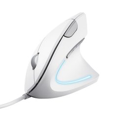Миша Trust Verto Ergonomic, USB-A, Білий