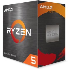 ЦПУ AMD Ryzen 5 5500 6C/12T 3.6/4.2GHz Boost 16Mb AM4 65W Wraith Stealth cooler Box