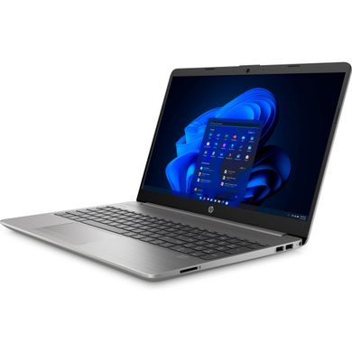 Ноутбук HP 250 G9 15.6" FHD SVA, 250n/i7-1260P (1.5-4.7)/16Gb/SSD512Gb/Intel Iris X/Підсв/DOS/Сріблястий (723R2EA) 723R2EA фото