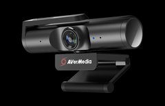 Веб-камера AVerMedia Live Streamer CAM PW513 4K, fixed focus, Black