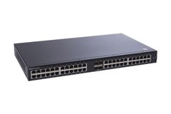 Комутатор Dell EMC Switch N1148T-ON, L2, 48 ports RJ45 1GbE, 4 ports SFP+ 10GbE, Stacking