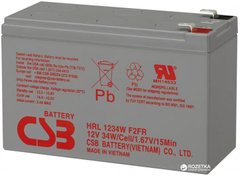 Акумуляторна батарея CSB 12V 9Ah HRL1234WF2FR 
HRL1234WF2FR фото