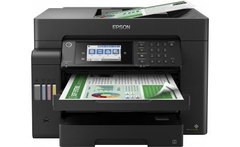 БФП ink color A3 Epson EcoTank L15150 32_22 ppm Fax ADF Duplex USB Ethernet Wi-Fi 4 inks Pigment C11CH72404 photo