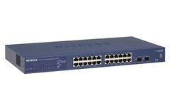 Коммутатор NETGEAR GS724T 24xGE, 2xGE SFP, управляемый L2 GS724T-400EUS фото