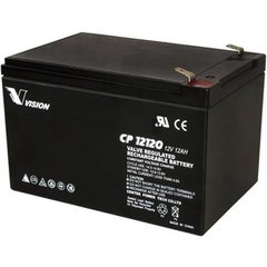 Акумуляторна батарея Vision CP 12V 12Ah 
CP12120 фото
