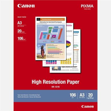 Папір Canon A3 High Resolution Paper HR-101 Paper, 20 арк. 1033A006 photo