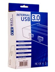 USB хаб CHIEFTEC MUB-3002 для 3.5" відсіків фронтальних панелей корпусів, 2xUSB3.0 MUB-3002 фото