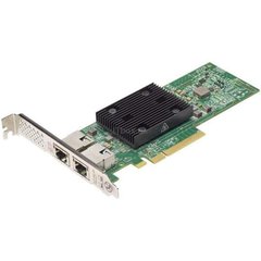 Мережева карта Dell EMC Broadcom 57416 Dual Port 10Gb Base-T PCIe Adapter Low Profile Customer Install