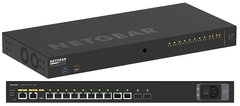 Коммутатор NETGEAR M4250-10G2F-POE+ (GSM4212P) 8x1GE PoE+(125W), 2x1GE 2xSFP, управляемый L2+ GSM4212P-100EUS фото