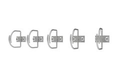 Металические кабельные кольца 66х66, комплект 5 шт WZ-SB53-00-03-000 фото