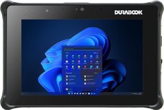 Планшет Durabook R8 8" HD, Intel P 8500, 8GB, F128GB, UMA, 3600mAh, Win11P, Чорний R8H5012ABAXX фото