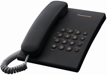 Проводной телефон Panasonic KX-TS2350UAB Black KX-TS2350UAB фото