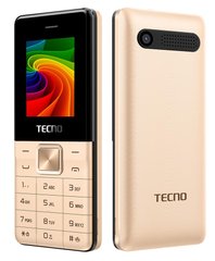 Мобільний телефон TECNO T301 2SIM Champagne Gold 
4895180743337 фото