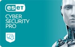 Програмна продукція 'ESET Cyber Security Pro' (A2). На 1 рік. Для захисту 2 об'єктів