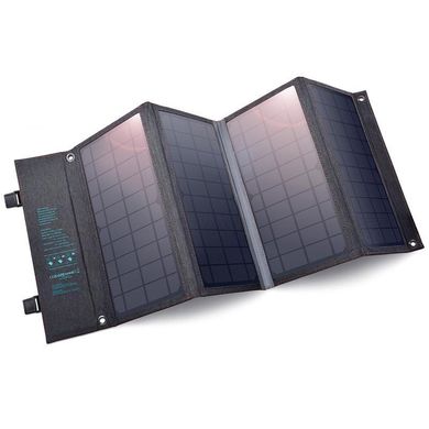 Портативная солнечная панель 2E, 36 Вт зарядное устройство, USB-С 20W, USB-A 18W 2E-PSP0021 фото
