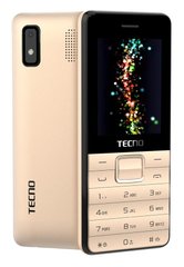Мобільний телефон TECNO T372 3SIM Champagne Gold 
4895180746840 фото