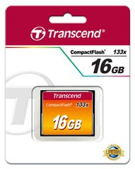 Карта пам'яті Transcend CompactFlash 16GB 133X 
TS16GCF133 фото