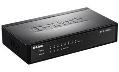Комутатор D-Link DES-1008P 8xFE (4xFE PoE, 4xFE), 52W DES-1008P фото