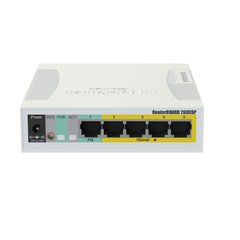 Коммутатор MikroTik Cloud Smart Switch RB260GSP CSS106-1G-4P-1S фото