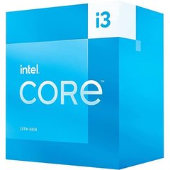 ЦПУ Intel Core i3-13100F 4C/8T 3.4GHz 12Mb LGA1700 58W w/o graphics Box