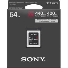 Карта пам'яті XQD Sony 64GB G Series R440MB/s W400MB/s 
QDG64F.SYM фото