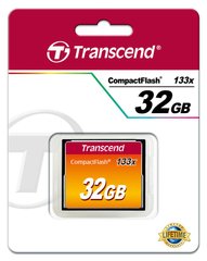 Карта пам'яті Transcend CompactFlash 32GB 133X 
TS32GCF133 фото