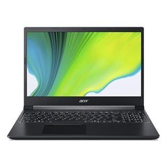 Ноутбук Acer Aspire 7 A715-75G 15.6FHD IPS/Intel i5-10300H/16/512F/NVD1650Ti-4/Lin/Black