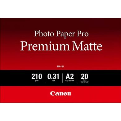 Бумага Canon A2 Photo Paper Premium Matte PM-101 20 л 8657B017 photo