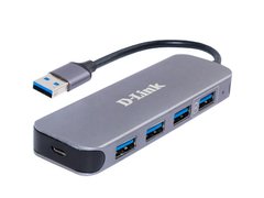 USB-концентратор D-Link DUB-1340 4port USB 3.0 с блоком питания