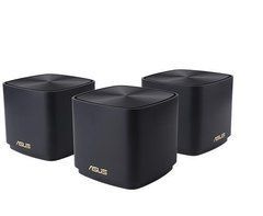 Маршрутизатор ASUS ZenWiFi XD4 3PK PLUS black AX1800 1xGE LAN 1x1GE WAN WPA3 OFDMA MESH 90IG07M0-MO3C50 photo