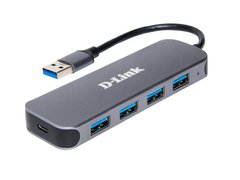 USB-Концентратор D-Link DUB-1341 4xUSB3.0, USB3.0